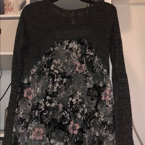 Grey Long Sleeve Shirt